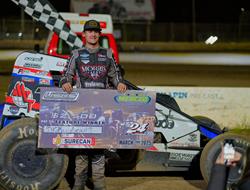 Ricky Lewis Wins Thrilling USCS Feature To Open Me