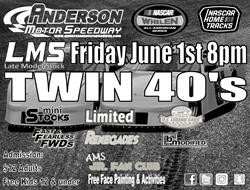 NEXT EVENT: Friday June 1st 8pm Late Model Stock T