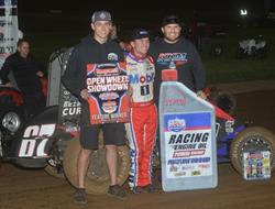 SEAVEY STEALS LATE WIN AT LUCAS OIL