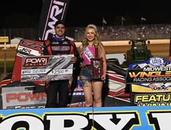 Mario Clouser Masters Win at Lake Ozark Speedway w