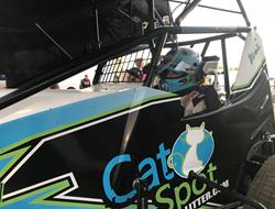 White Passes 15 Cars During Doubleheader Debut at