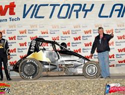 Amos Captures First Career Win at Vado Speedway Pa