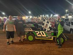 John Pitts wins 7/10/21 at Clarksville Speedway