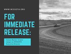 Carson Becker-Gramm Resigns as WISSOTA Executive D