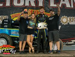 Caleb Stelzig Returns to Victory Lane with Sunset