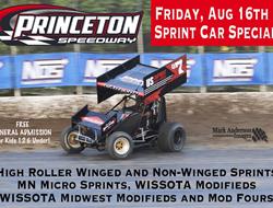 Sprint Car Special - Friday, Aug 16th