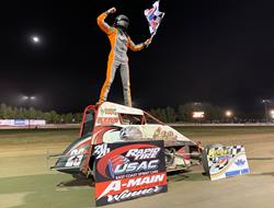 Kenny Miller Collects Career Win Number One at Del