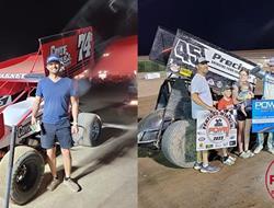 John Carney II & Casey Burkham Split Weekend Wins