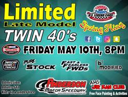 NEXT EVENT: Friday May 10, 8pm Limited Late Model