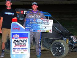 Trey Marcham Takes Tulsa Speedway Win with POWRi W