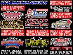 USCS Winter Heat Series 2025 preliminary schedule