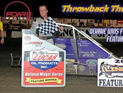THROWBACK THURSDAY: GEHRKE GRABS FIRST WIN AT LINC