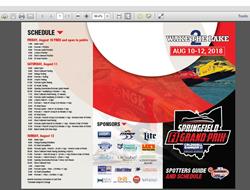 Spotters Guide and Schedule will be available at t