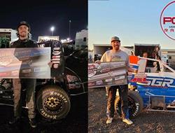 Sextons Shine in POWRi Southwest Lightning Sprints