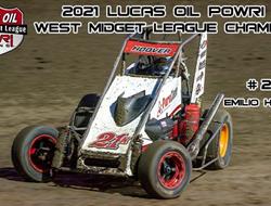 Emilio Hoover Earns 2021 Lucas Oil POWRi West Midg