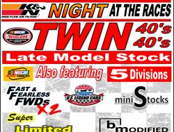 NEXT EVENT: July 14th 8pm K & N Night At The Races