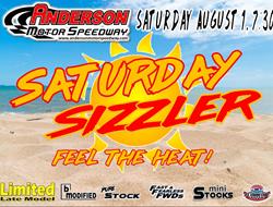 NEXT EVENT: Saturday Sizzler  Saturday August 1st