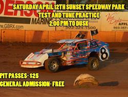 Sunset Speedway Parks Hopes To Get To Practice Sat