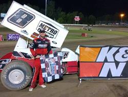 Bowden rockets to first 2022 USCS  win at the Mag