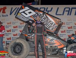 Wes Wofford Wins 7-for-7 in POWRi Vado Super Sprin