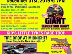 New Years Eve Demo Derby & More at 4-17 Southern S