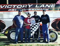 PAUL WHITE CONQUERS ELITE SPRINTS AT 281 SPEEDWAY