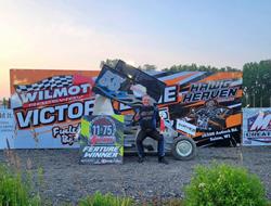 HEINERT DOUBLES IN LIGHTNING SPRINTS WHILE TAYLOR