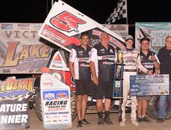 Ryan Timms Tames Lake Ozark in Inaugural POWRi 410