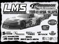 NEXT EVENT: Late Model Stocks return April 26th 8p