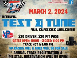2024 Annual Test & Tune coming March 2nd!