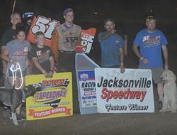 Miller Picks off Ronk in Lap Traffic to Win at Jac