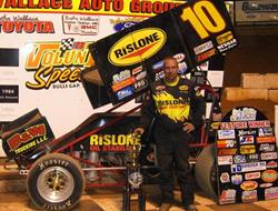 Gray races to O'Reilly USCS Outlaw Thunder win and