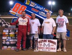 Crawley sets new track record and wins O'Reilly US