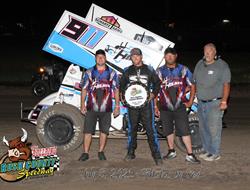 Ty Williams Triumphs Battle at Rush County Speedwa