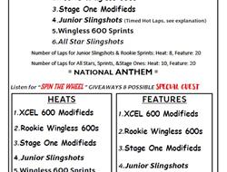 7/13/24 Hamlin Speedway - Junior Slingshot Special