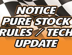 Pure Stock Rules / Tech Update Effective Immediate