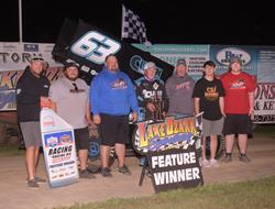 Randy Martin Wins at Lake Ozark Speedway in POWRi