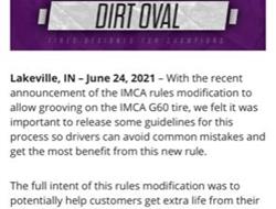Modified and Street Stock Rule Update