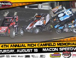 Camfield Memorial Macon Speedway Sat, August 18th