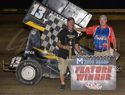 Alan Truscinski Triumphs in POWRi Lightning Sprint