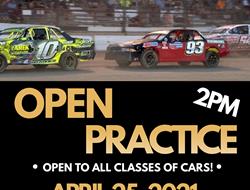 Open Practice April 25th at The Dawson County Race