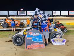 GASS IS KING OF MONARCH IN USAC WSO OPENER