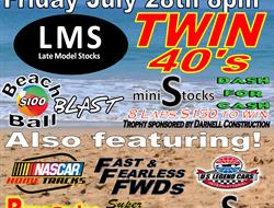 NEXT EVENT: Friday July 28th 8pm. NWAAS Late Model