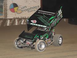 Kinser Records Pair of Top 15s During Opening Week