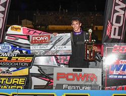 Cody Baker Claims Checkers at Lake Ozark Speedway