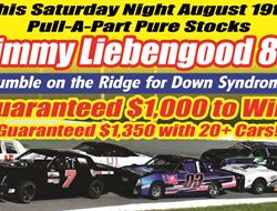 $1000 to Win 85 Lap Pull-a-Part Pure Stocks / Jimm