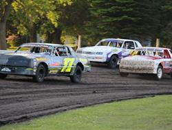 Drivers Racing at the Murray County Speedway