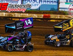 Rain Soaks POWRi 600cc Outlaw Micro Feature at Jac