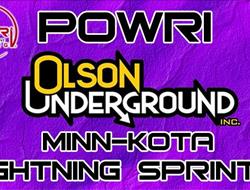 POWRi Minn-Kota Lightning Sprints Welcome Olson Un