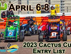 Entry List as of Monday, March 21st